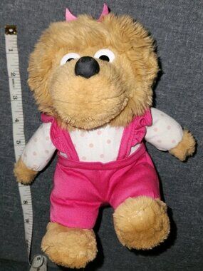 Vintage 1993 Berenstain Bears Sister Bear 9” Stuffed Plush